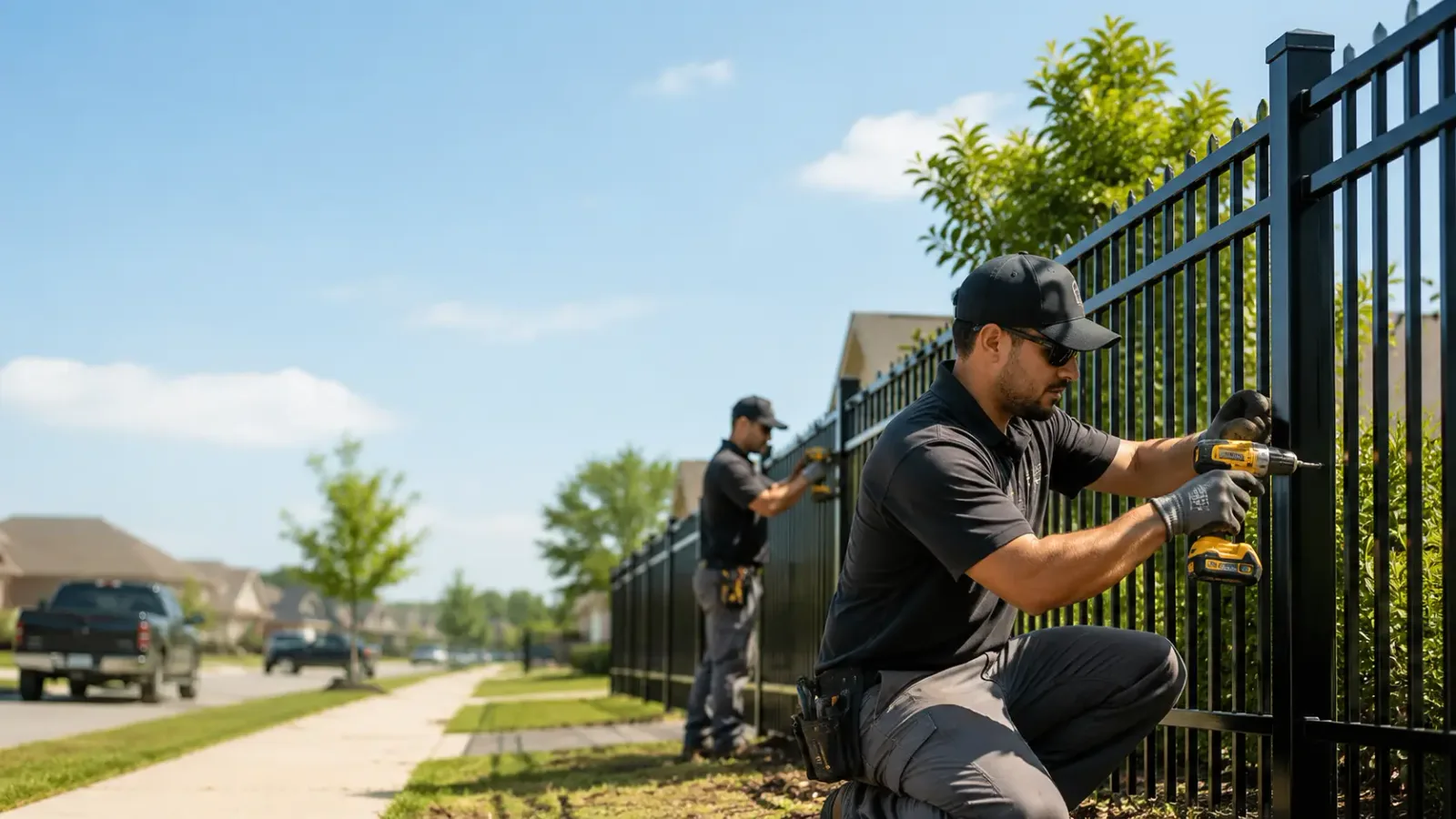 Metal Fence Installation in Clearfield, UT